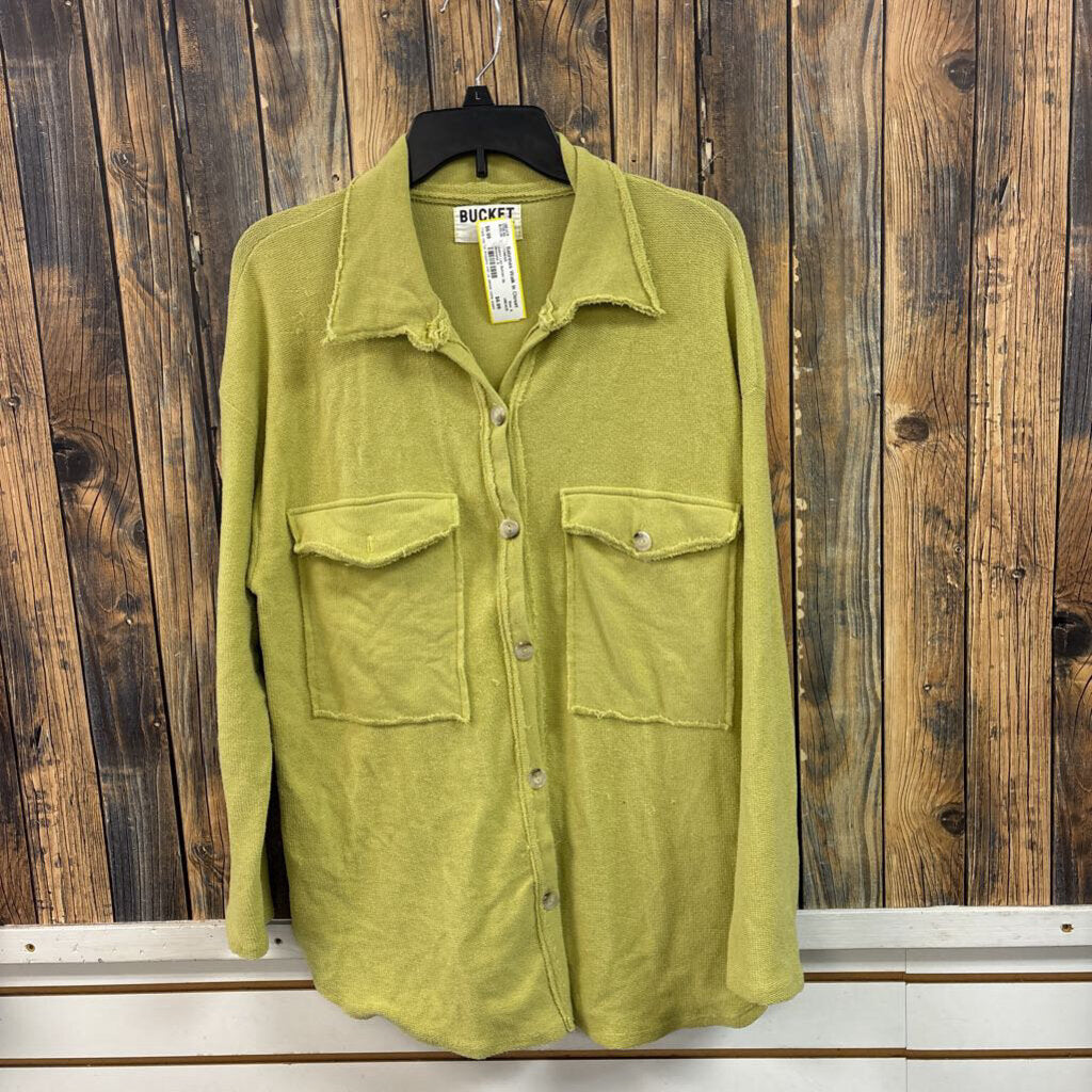 Bucket List Button Up, Womens S