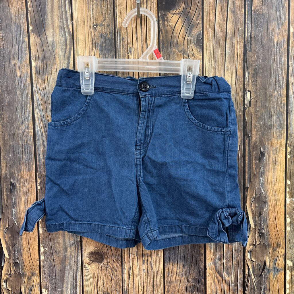 Ruffle Butts Denim Shorts, Girls 8