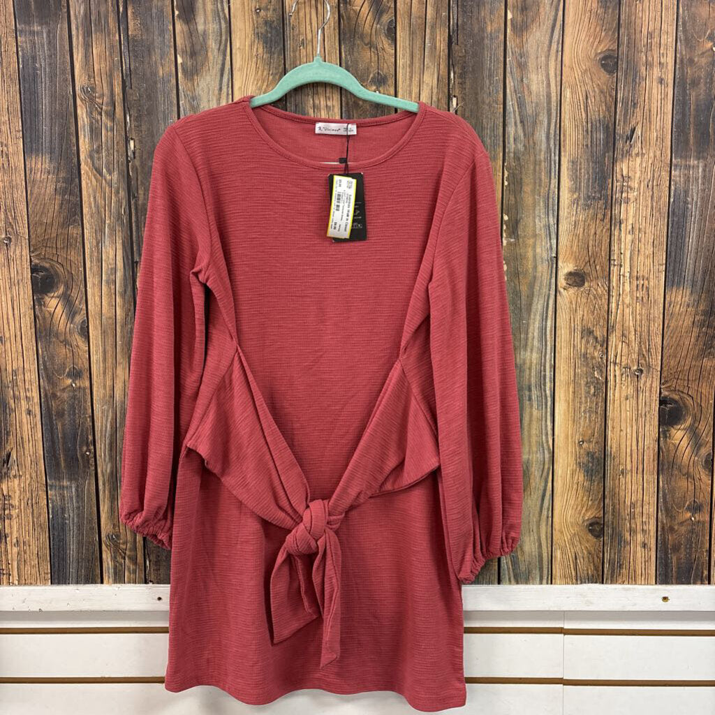 NWT Coral Textured Dress, Women's L