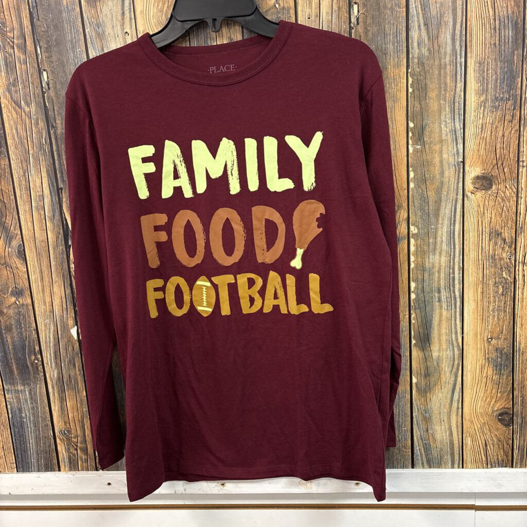 NWT Family Food Football Shirt, Boy's XXL 18