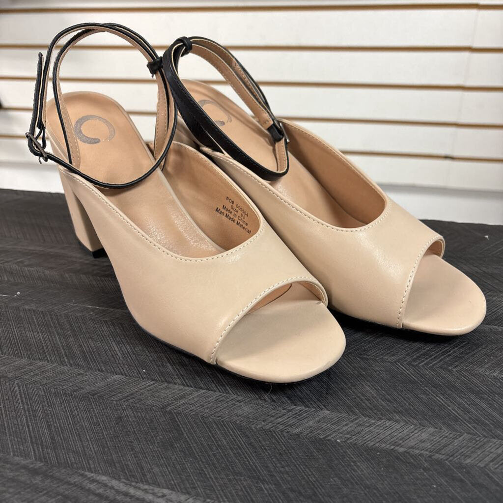 Calypso Nude Heels Women's Size 8.5