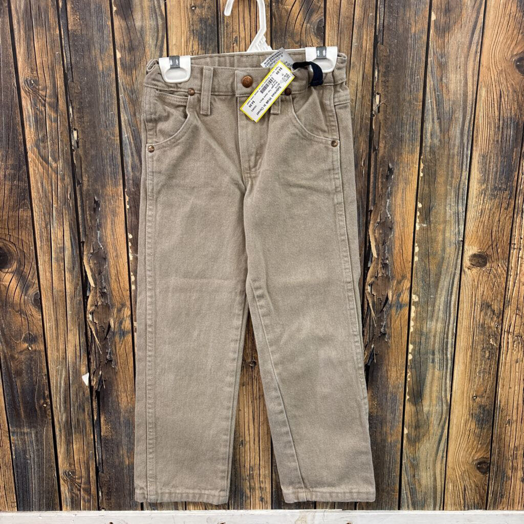 Wrangler Tan Jeans Boy's Size 6