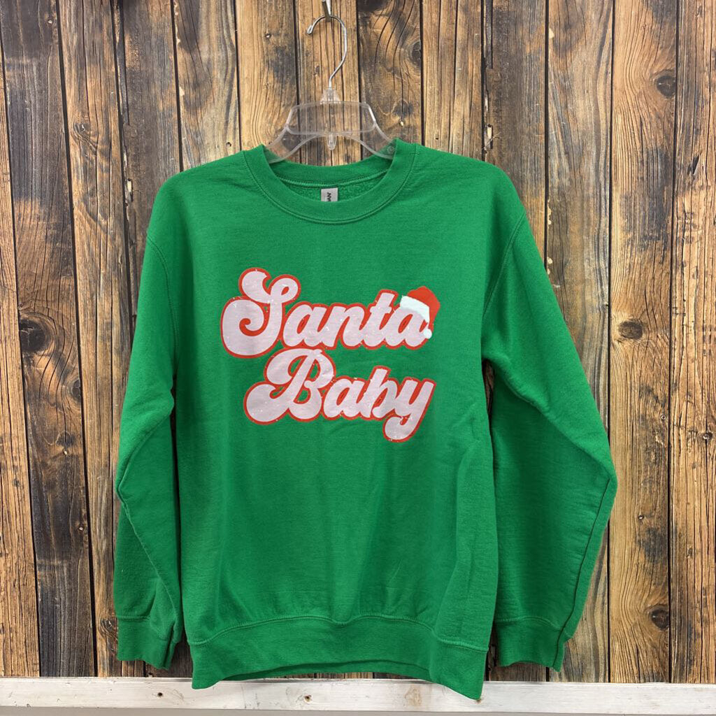 Santa Baby Women's Sweatshirt Size S