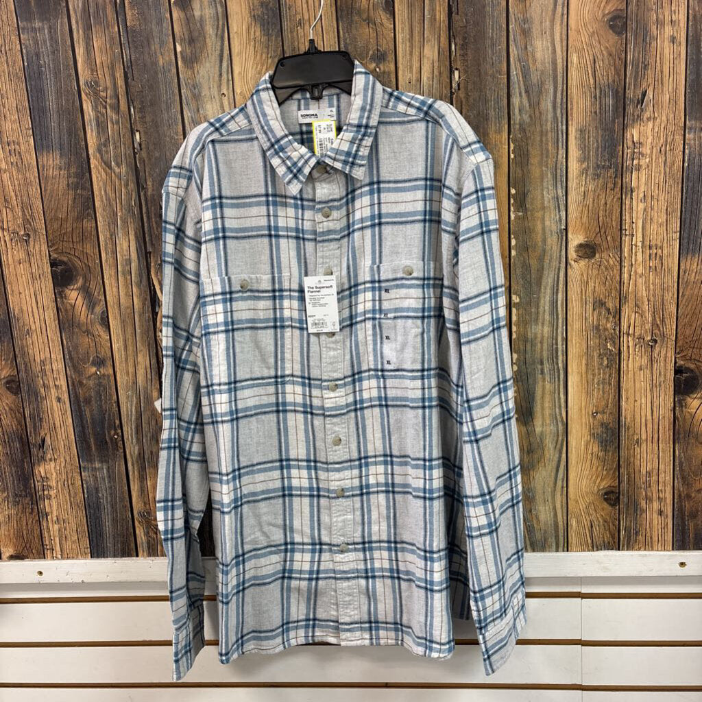 NWT Sonoma Supersoft Flannel Men's Size XL