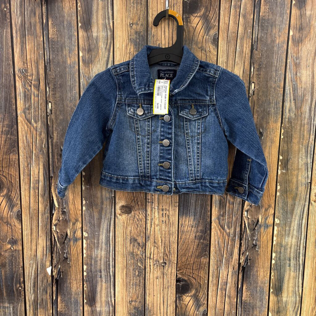 Children's Place Denim Jacket Girl's 18-24 months