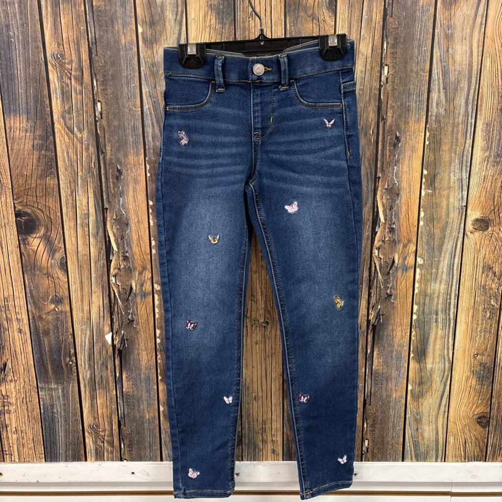 Butterfly Jeggings Girl's Size 7/8