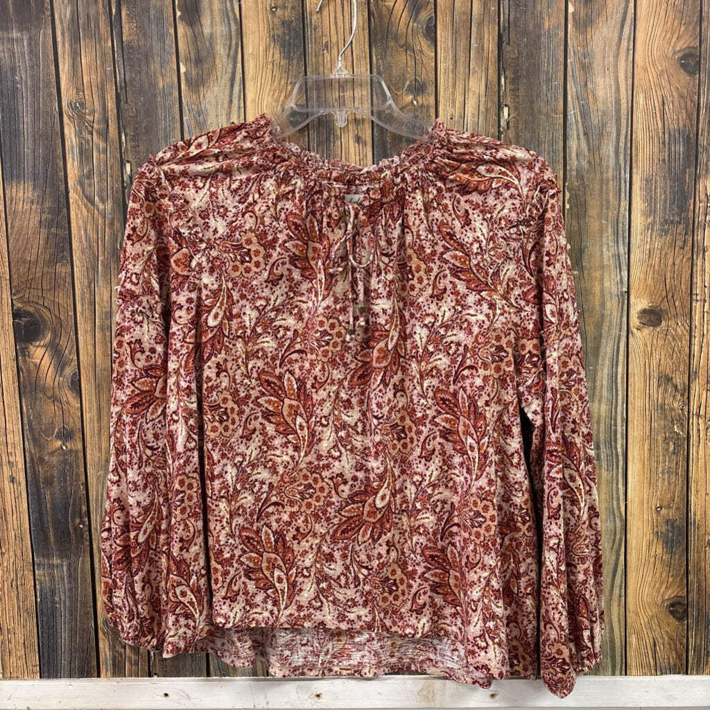 Wonderly Rust Top, Women's L