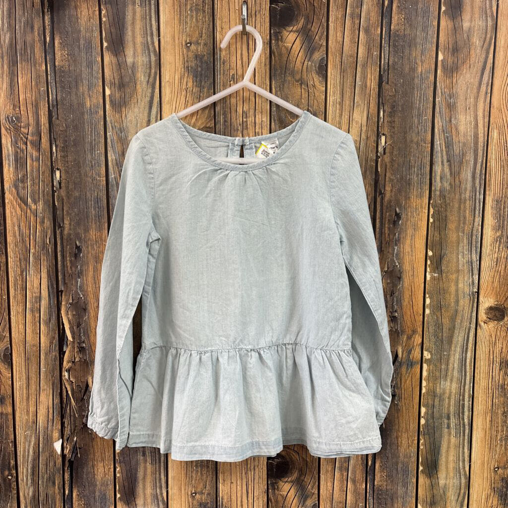 Carter's Soft Denim Shirt, Girl's 6