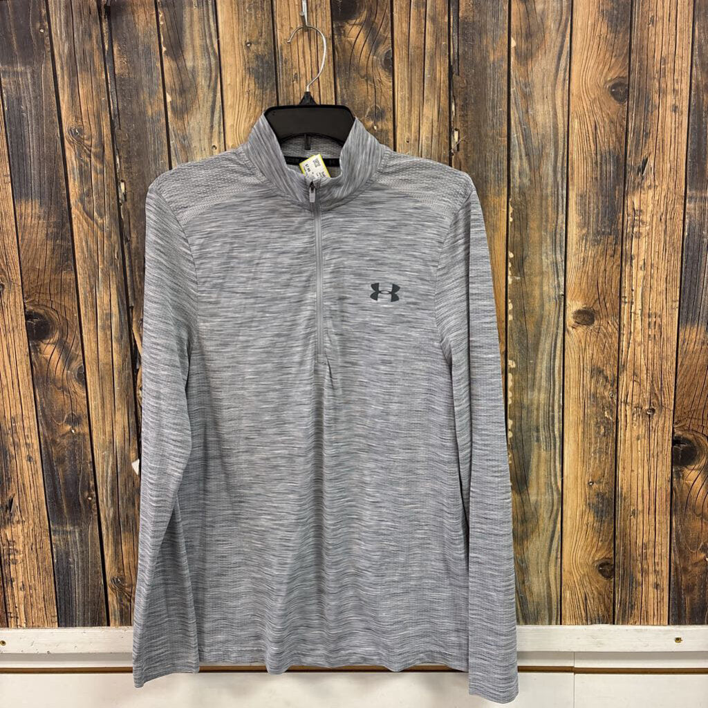 UA Gray Pullover, Women's M