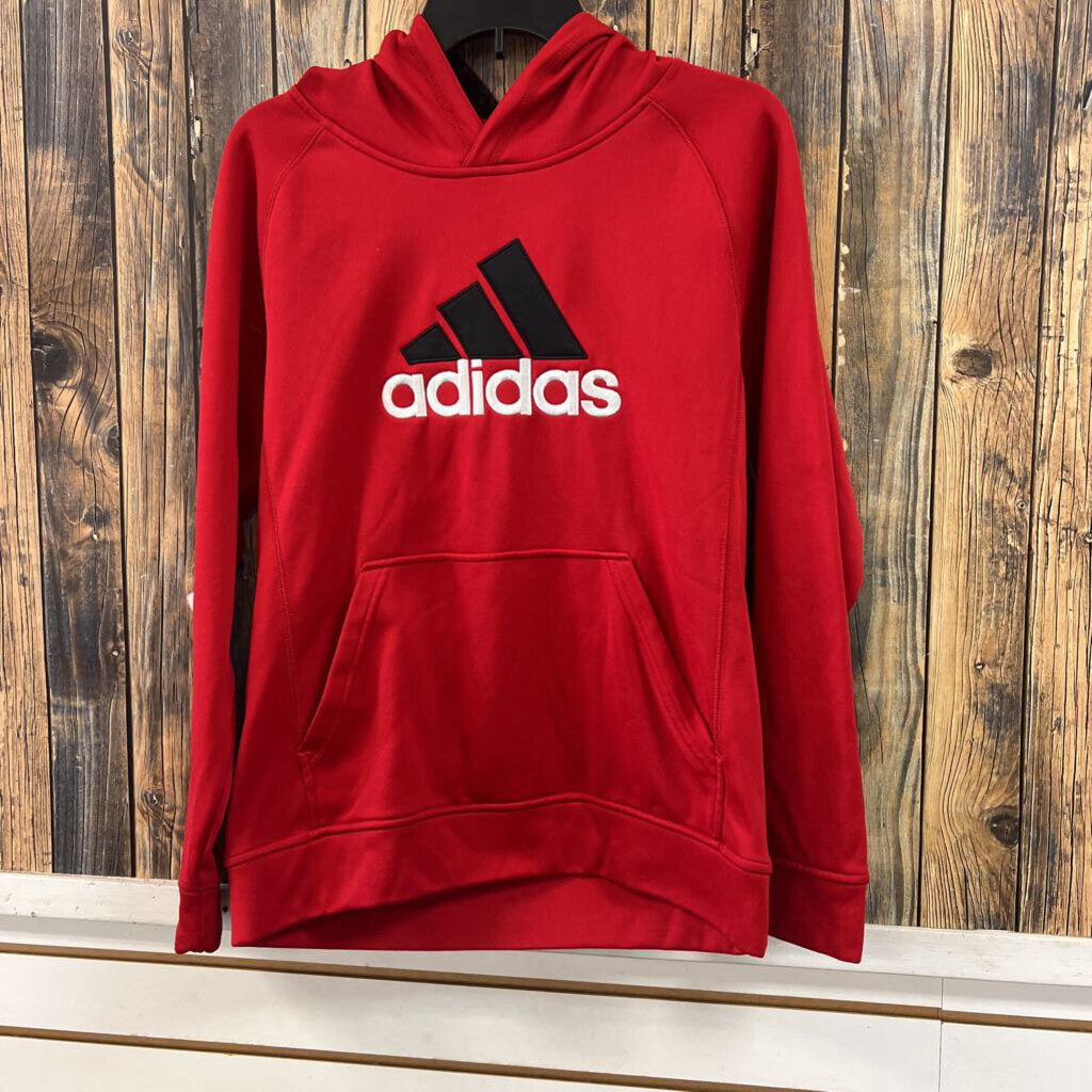 Adidas Red Hoodie Boy's Size 14/16
