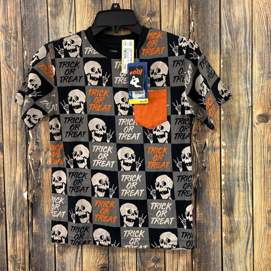 NWT Trick or Treat Shirt Boy's Size 10/12