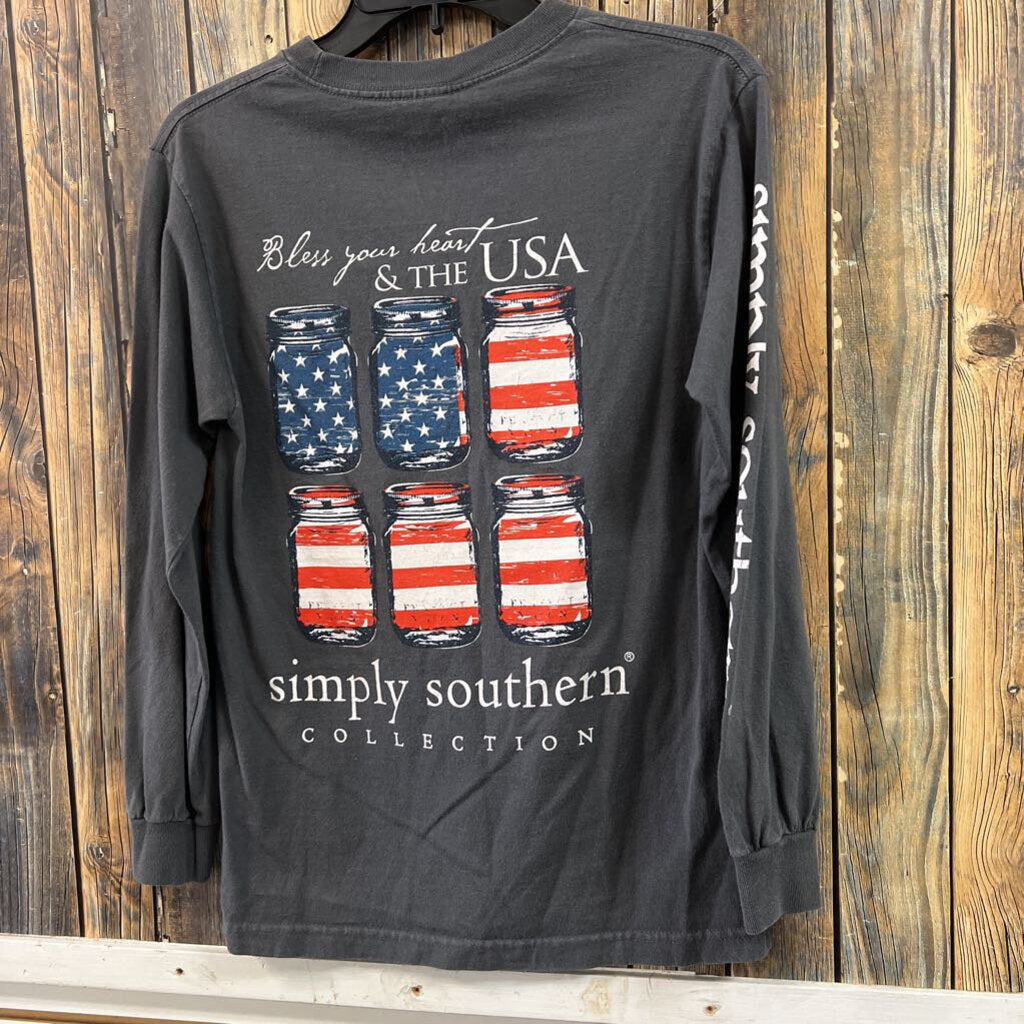 Simply Southern Bless Your Heart Women's Shirt Size S