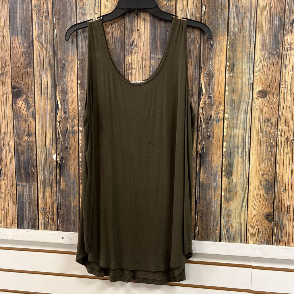 Zenana Green Top, Women's XL
