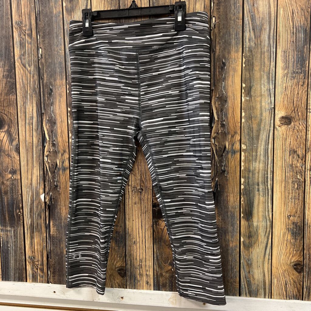UA HeatGear Gray Capris, Women's M