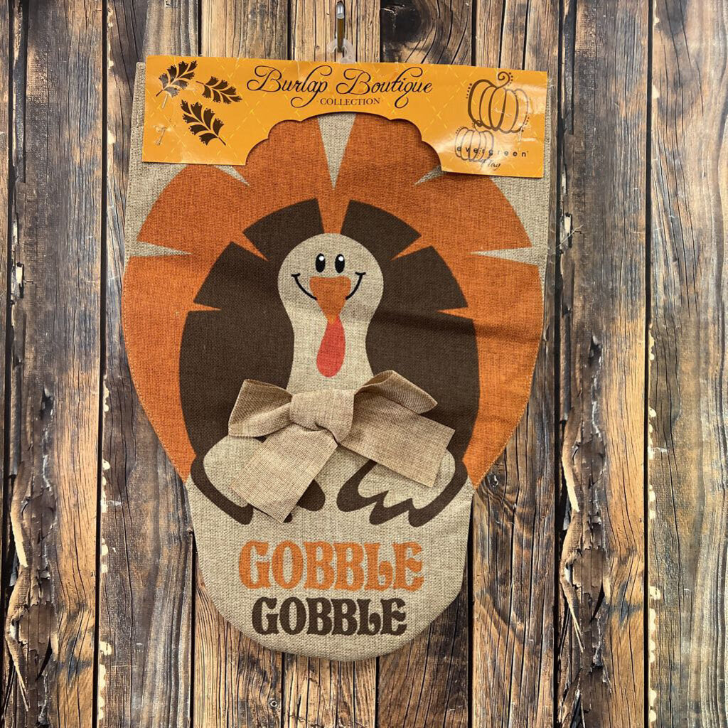 NWT Turkey Garden Flag - 13x18
