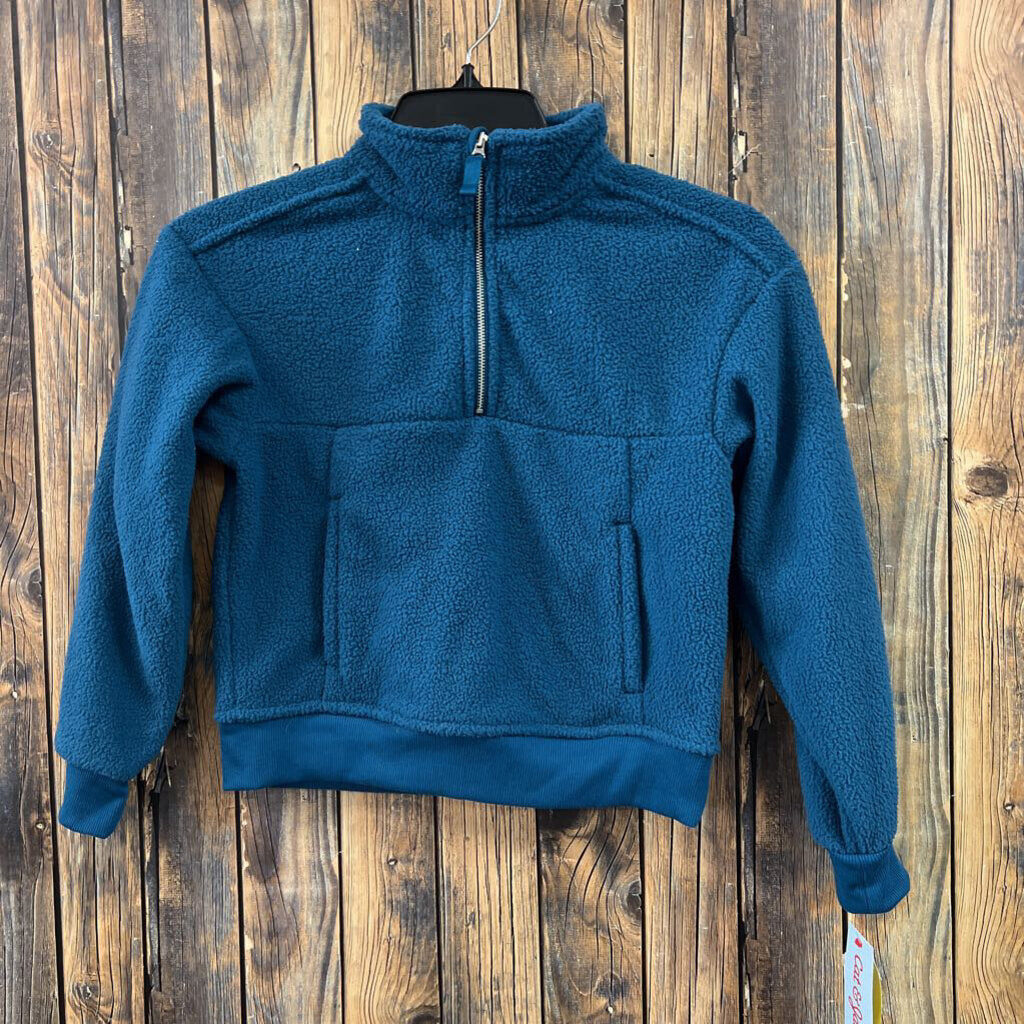 NWT Teal Pullover, Girls 8