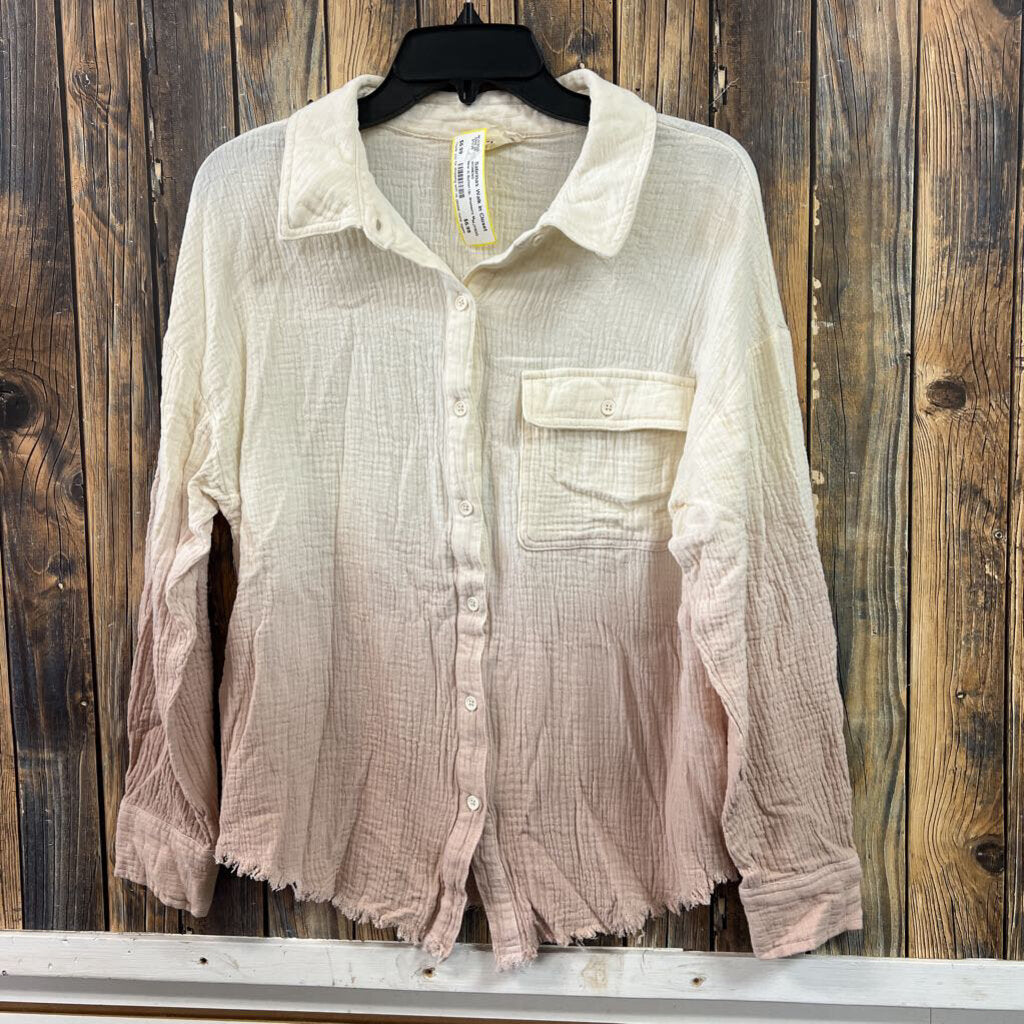 New In Button Up, Women's M