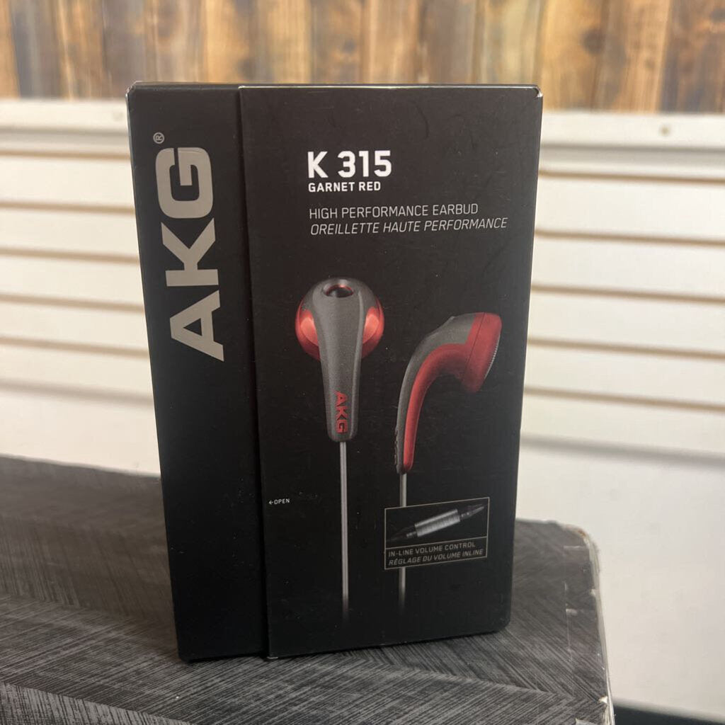 AKG Red Headphones