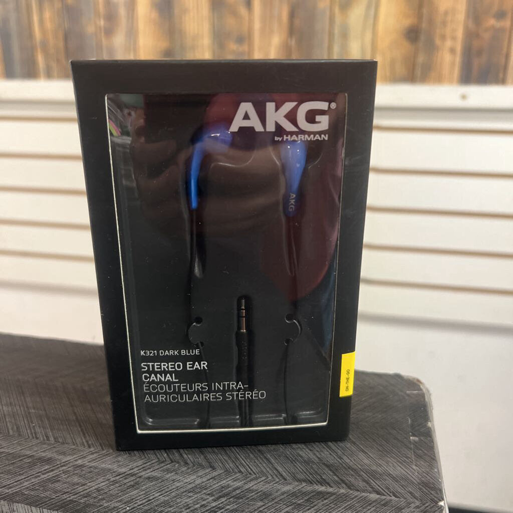 AKG Blue Headphones