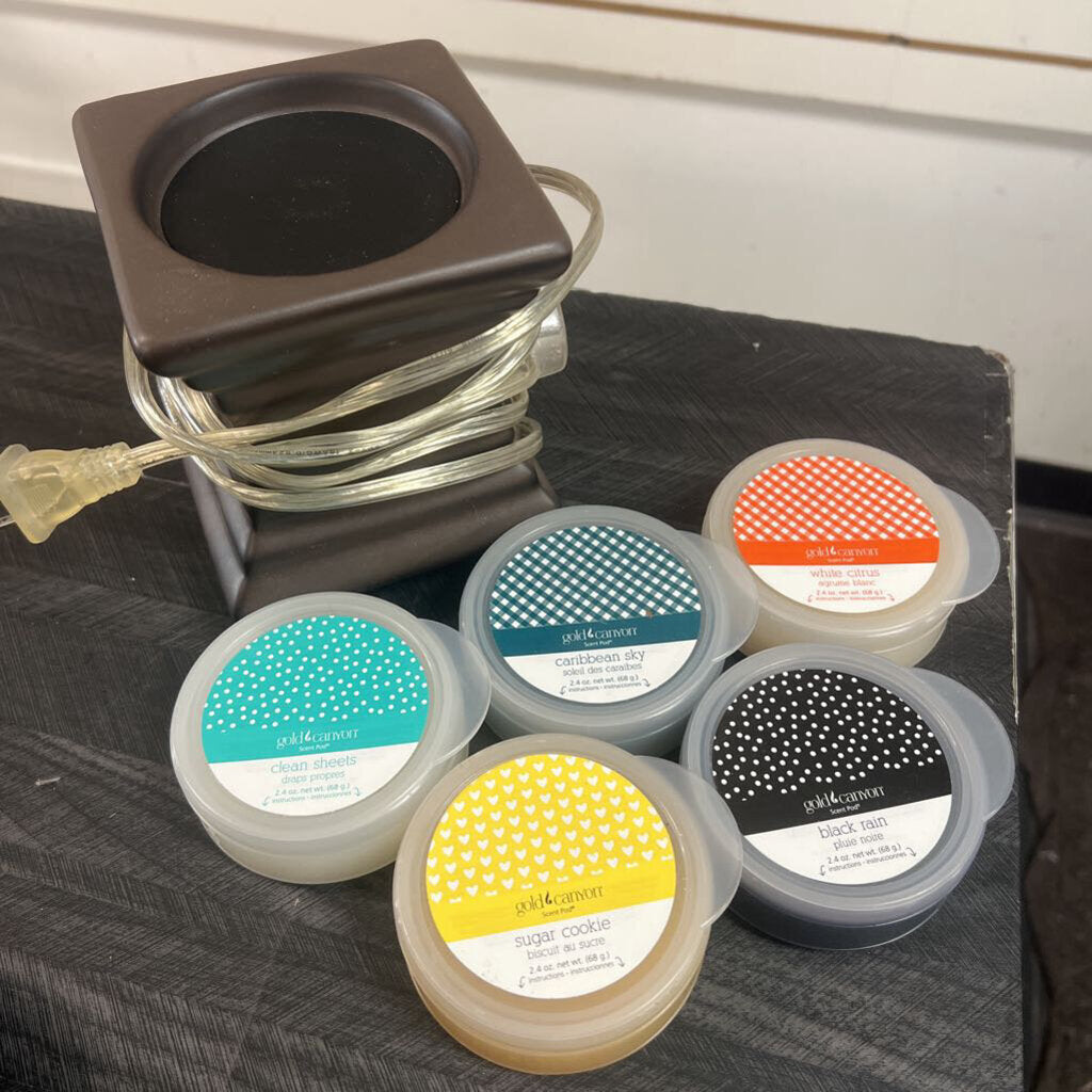 Wax Warmer w/ 5 Scent Pods - NO SHIP