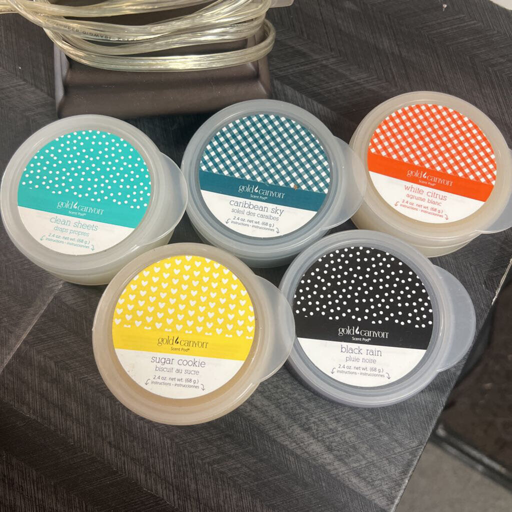 Wax Warmer w/ 5 Scent Pods - NO SHIP