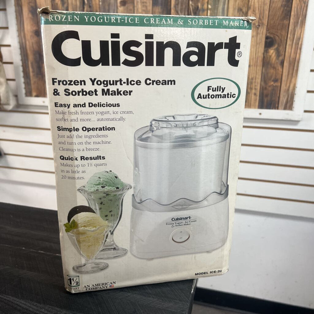 Cuisinart Frozen Yogurt Maker - NO SHIP
