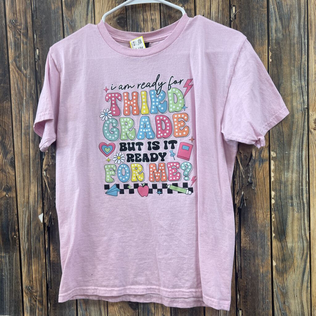 Third Grade Tee, Girls L