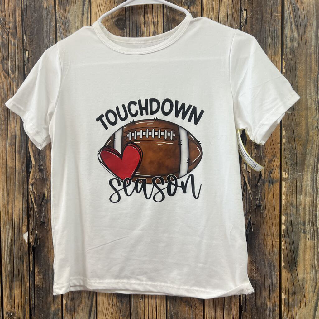 Touchdown Season Tee, Girls 9/10