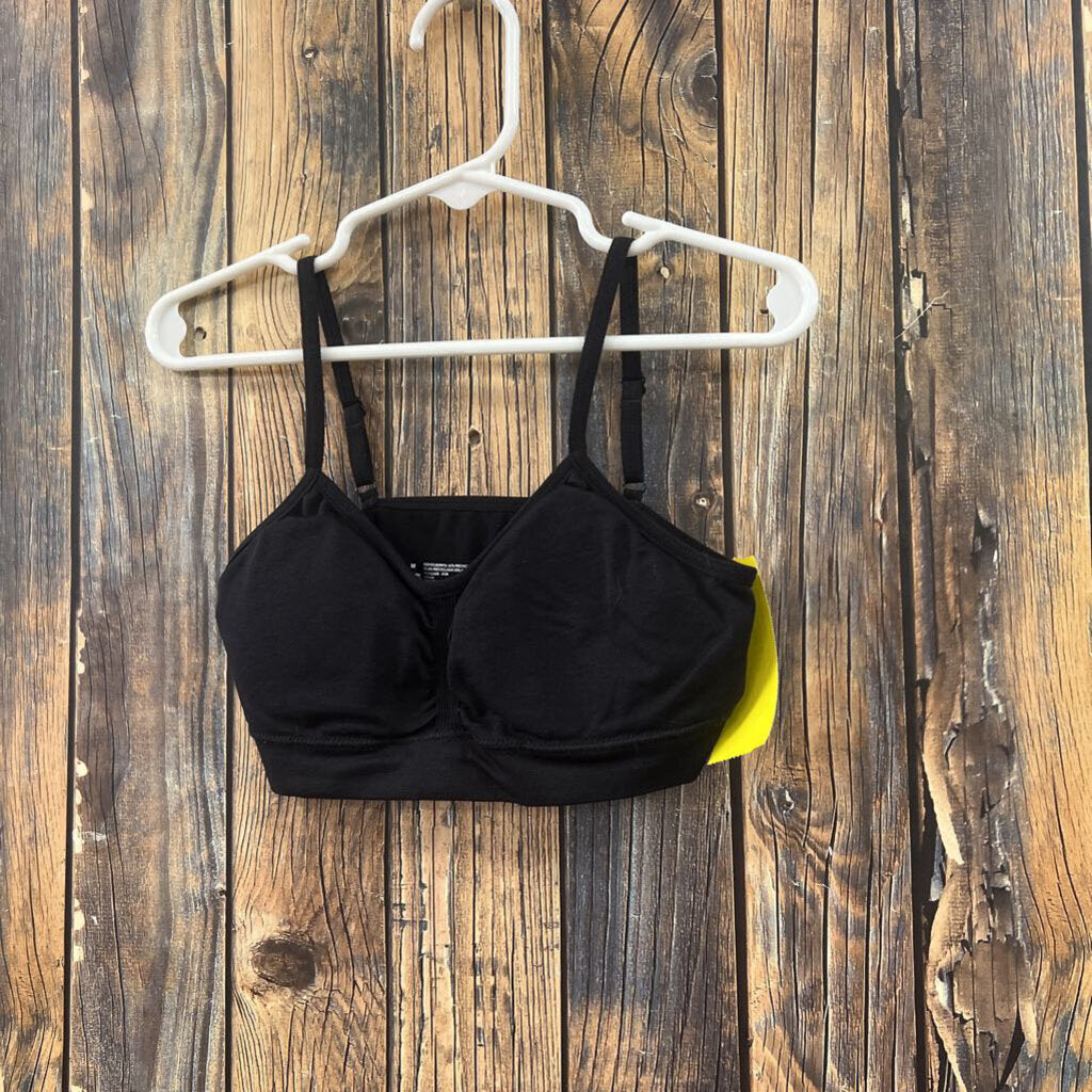 Black Sports Bra, Girls M