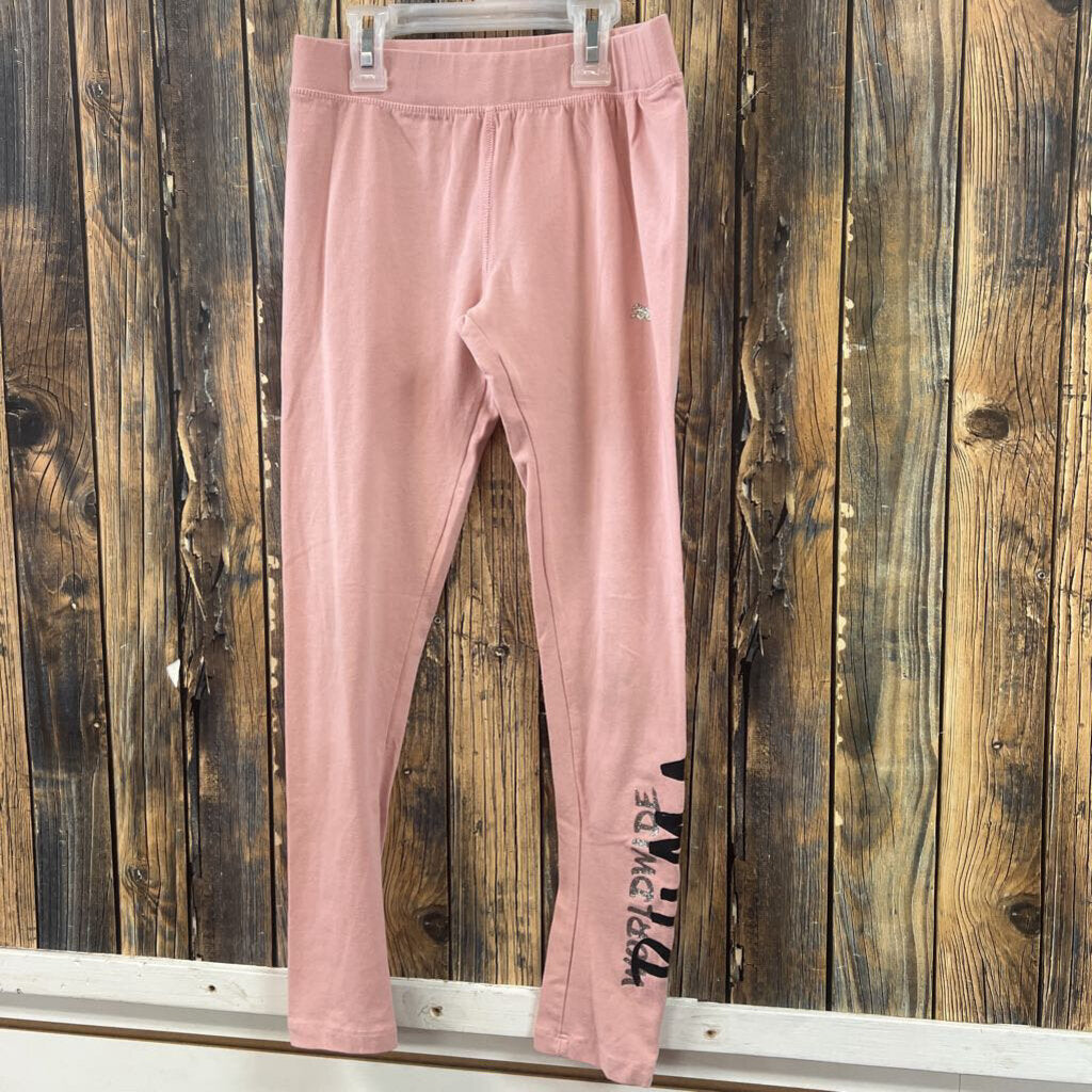 Puma Pink Leggings, Girls 10/12
