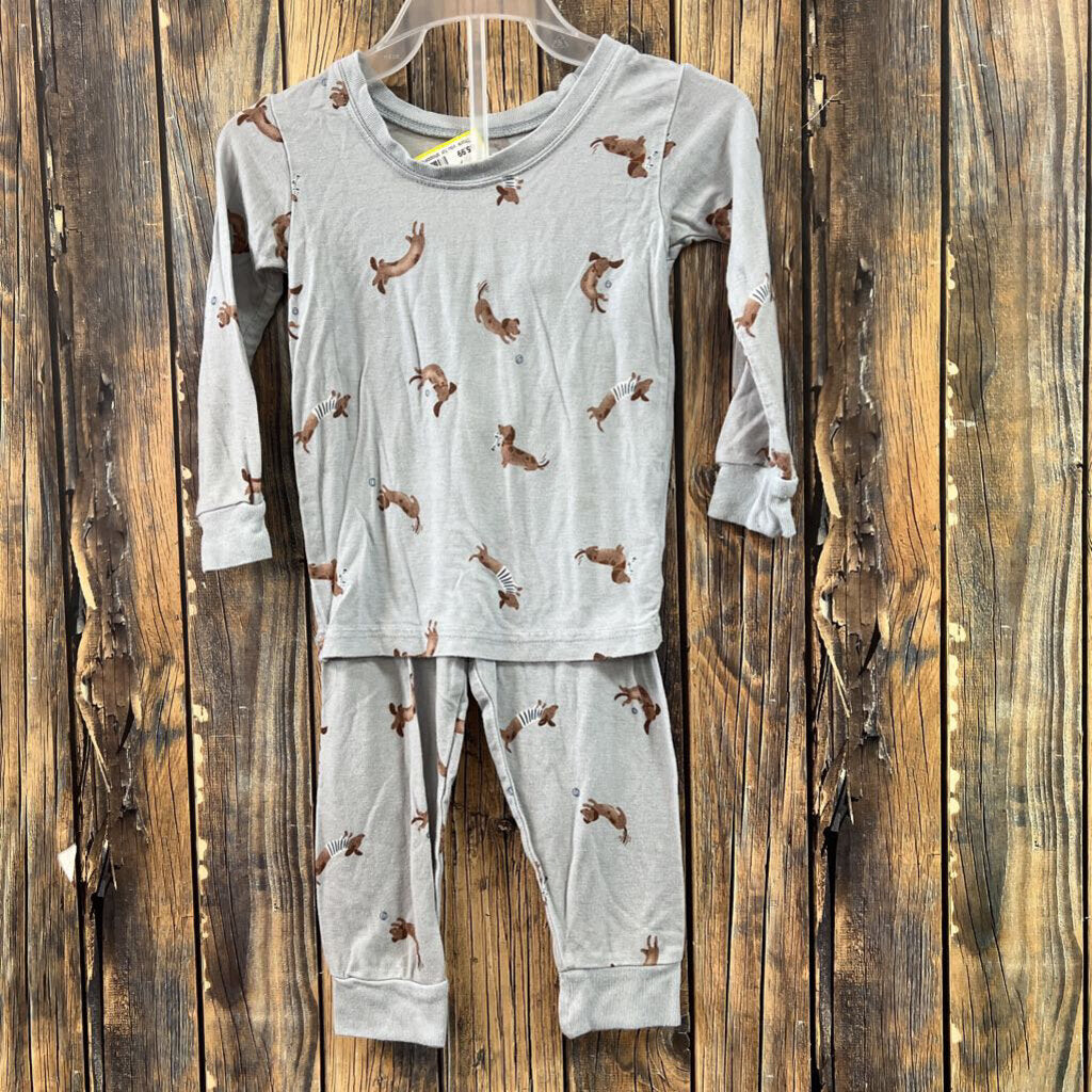 Dog Bamboo PJs, Boy's 18m