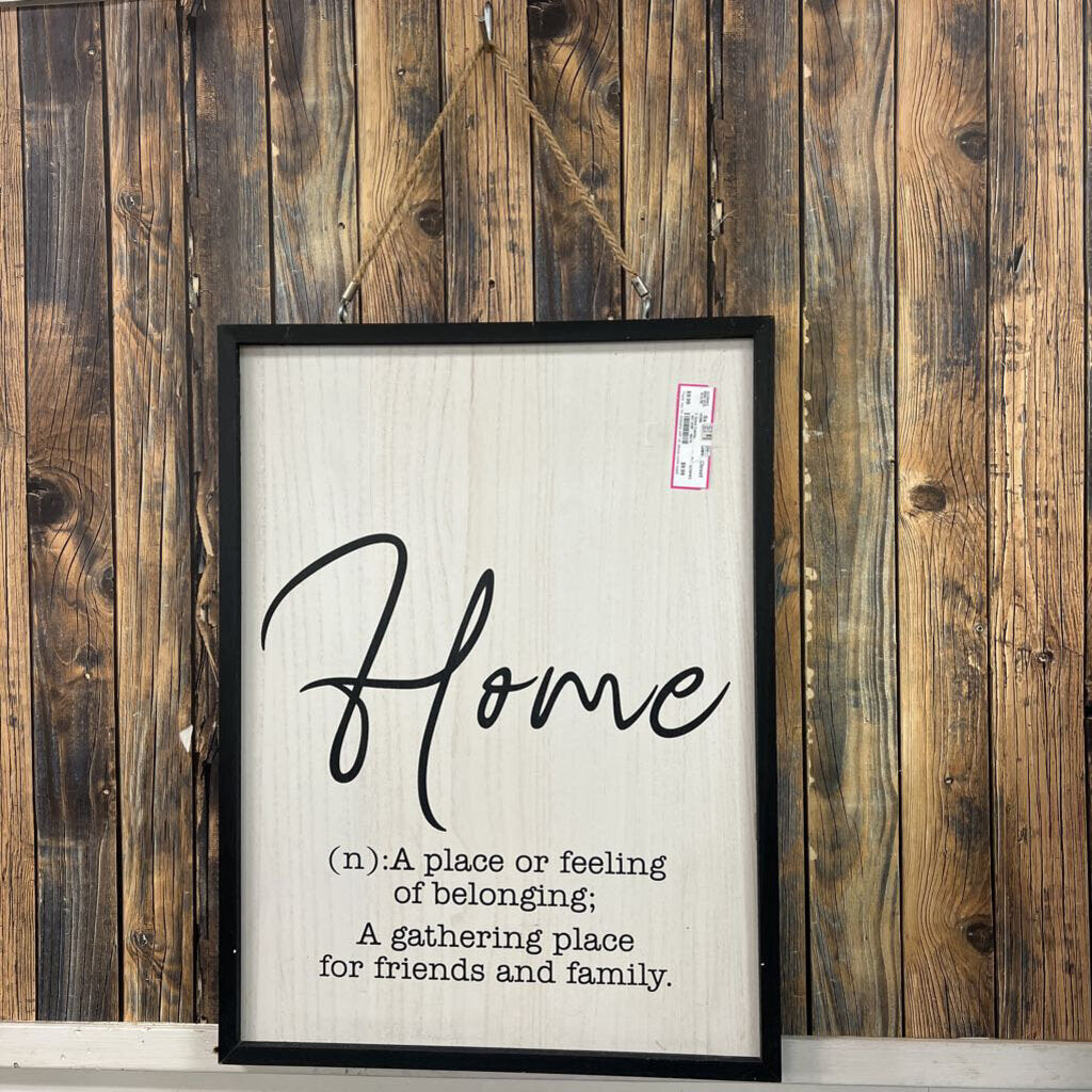 2 Sided Fall/Home Decor Sign - NO SHIP - 18x24