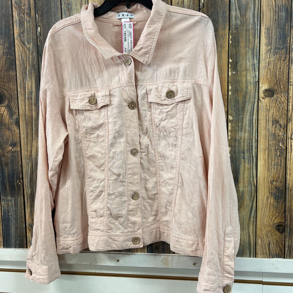 Dash Button Top, Womens 1X