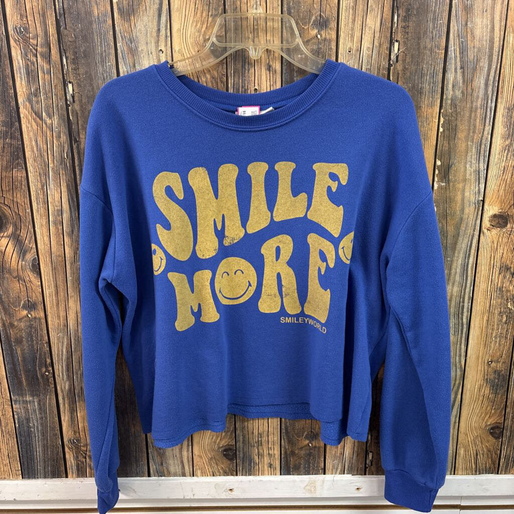 Smile More Sweatshirt, Women's S
