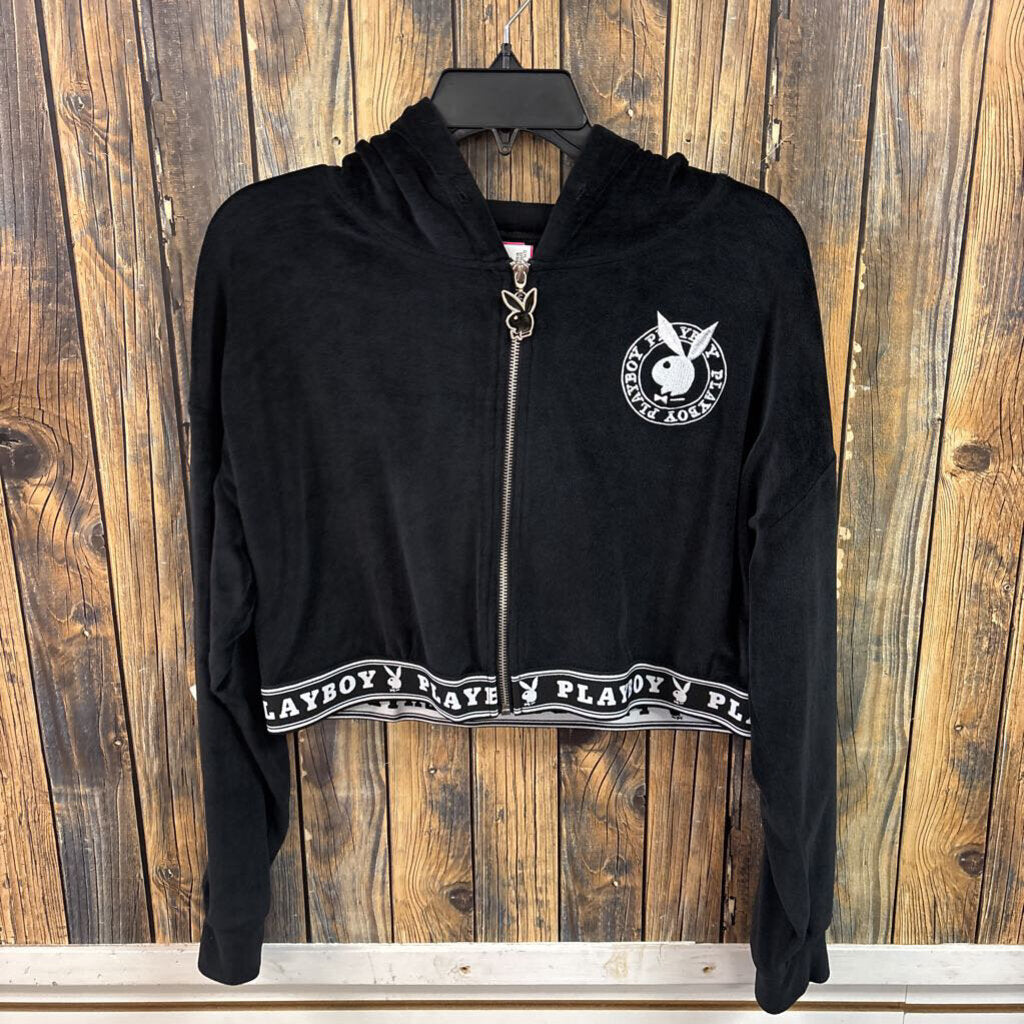 Playboy Soft Black Jacket, Women's L