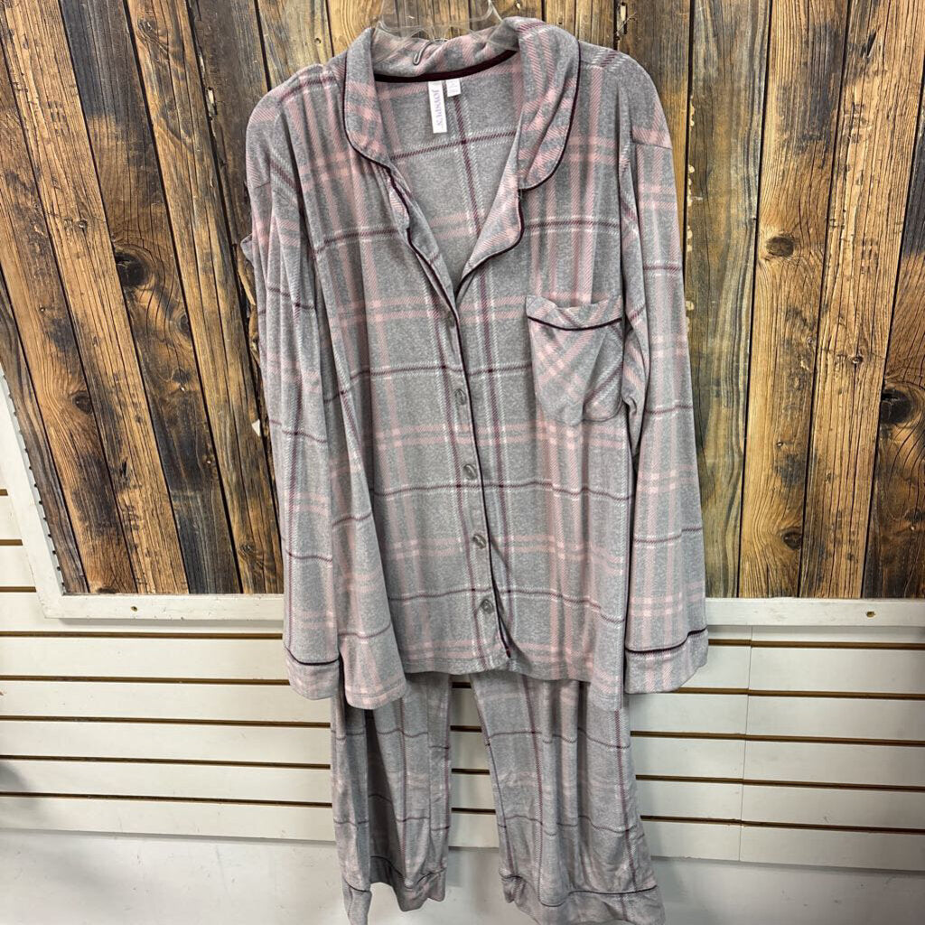 Joyspun Fuzzy PJs, Women's 3X