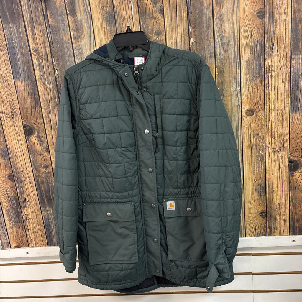 Carhartt Green Coat, Womens L