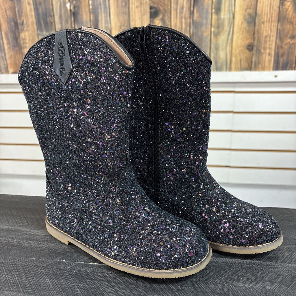 NWT A BearCo Sparkly Blue Boots, Girl's 2y
