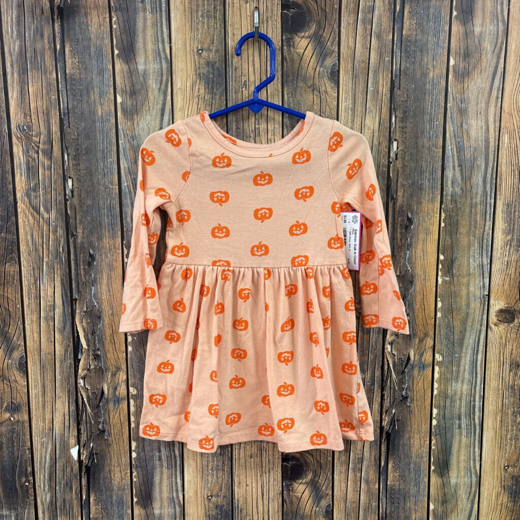 Pumpkin Dress, Girl's 2T
