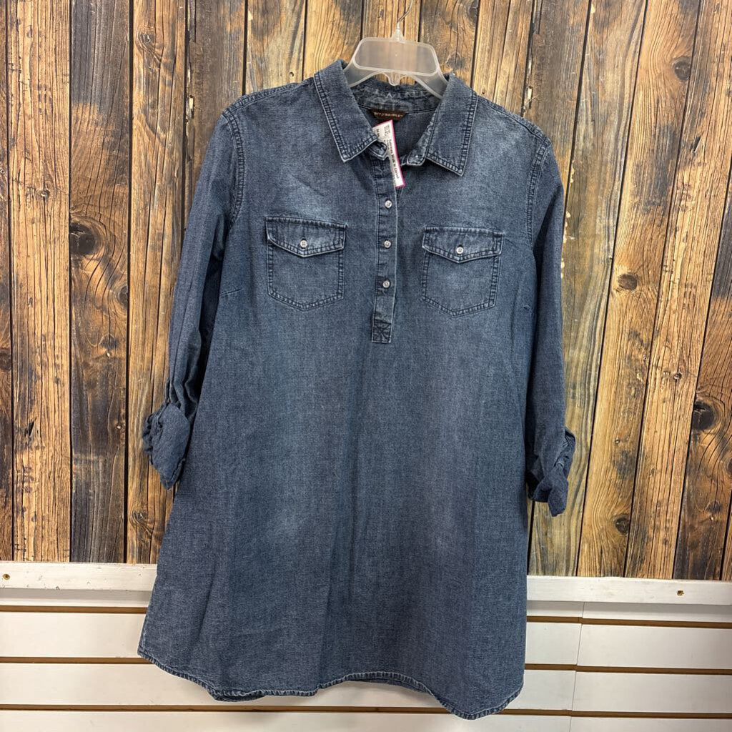 Bit & Bridle Denim Tunic, Womens L