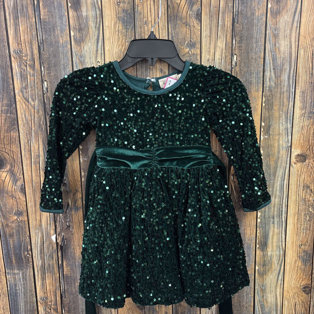 Marie Nicole Sequin Dress, Girl's M