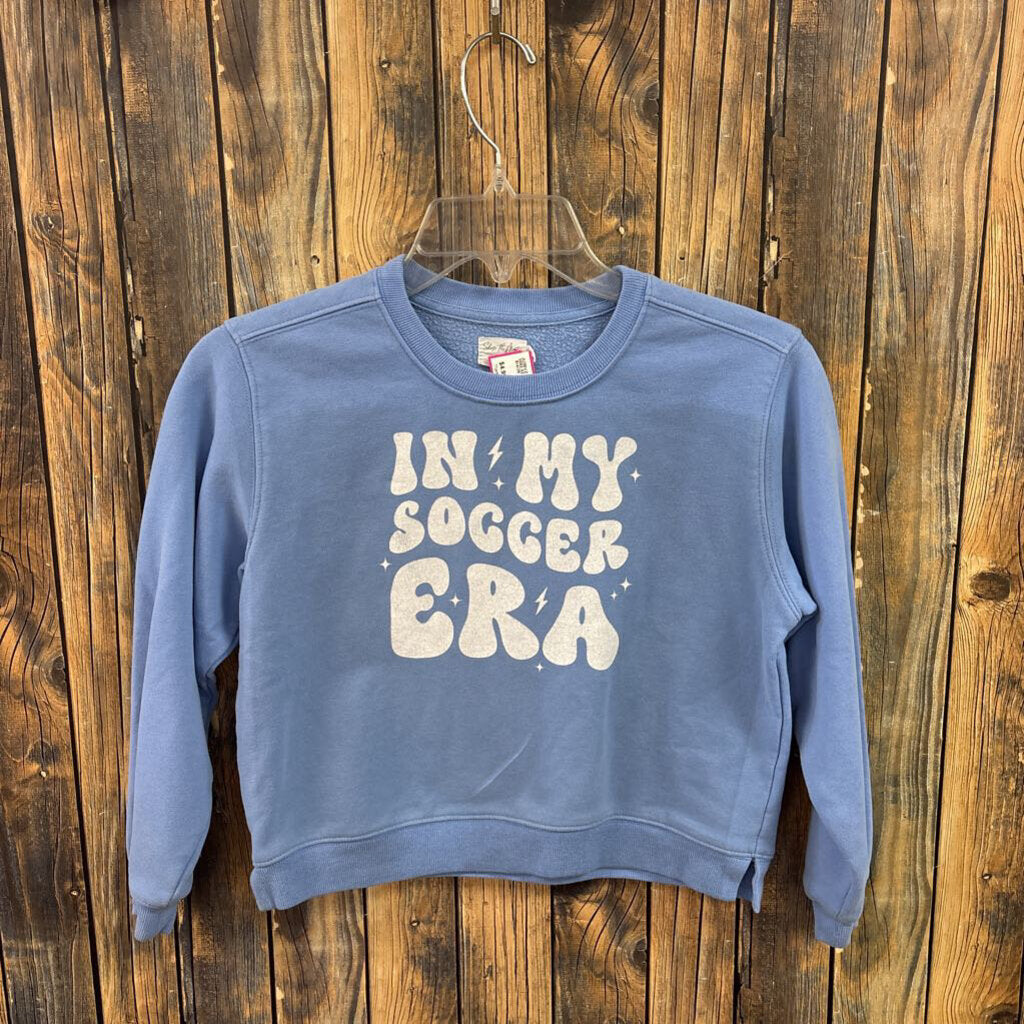 Soccer Era Sweatshirt, Girls 8/10