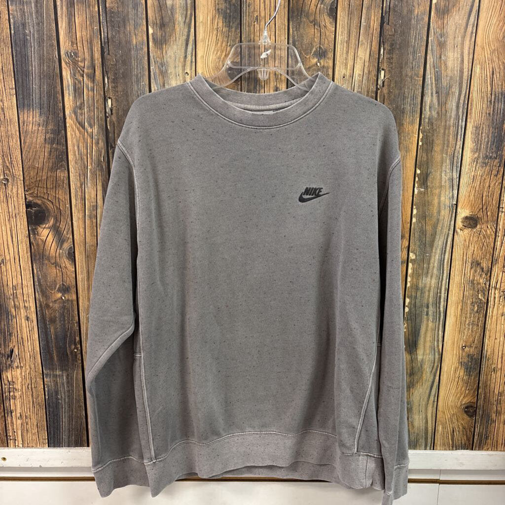 Nike Grey Sweatshirt, Mens M
