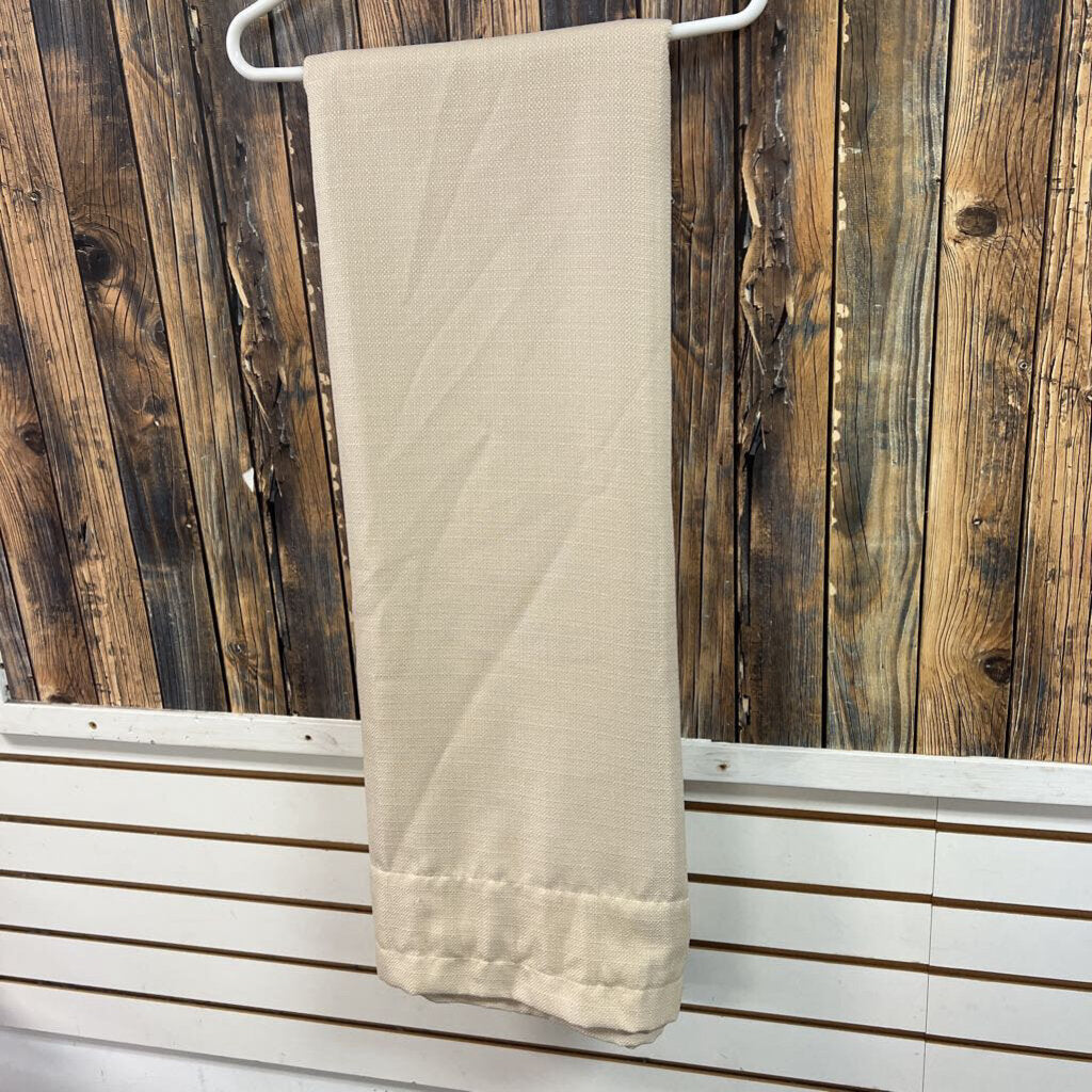 Cream Curtain Panels (4) - 64x38