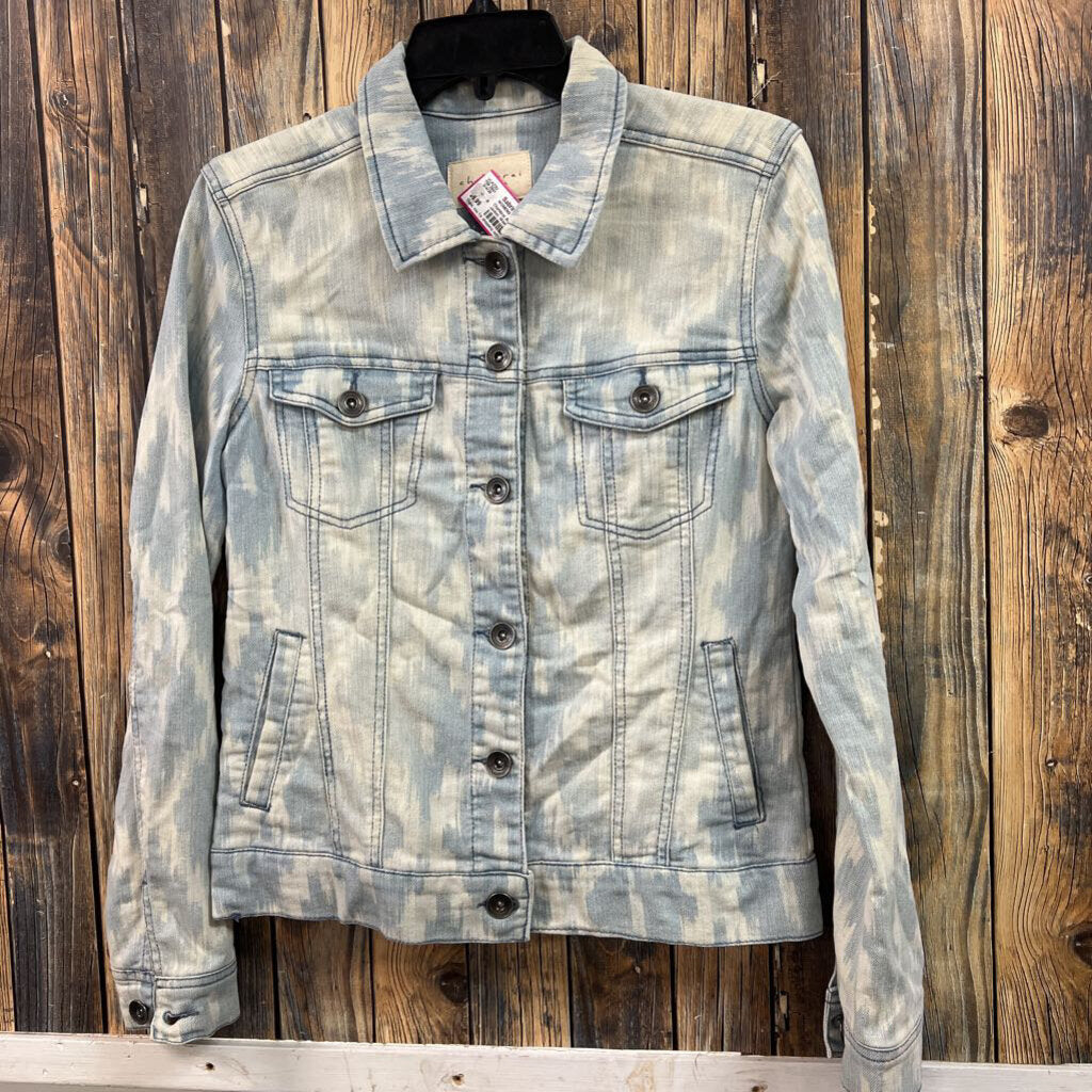 Chambrai Acid Wash Denim Jacket, Womens S