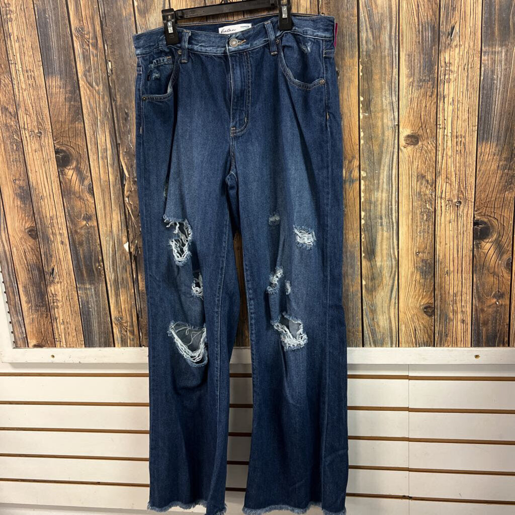 KanCan Wide Leg Jeans, Womens 30