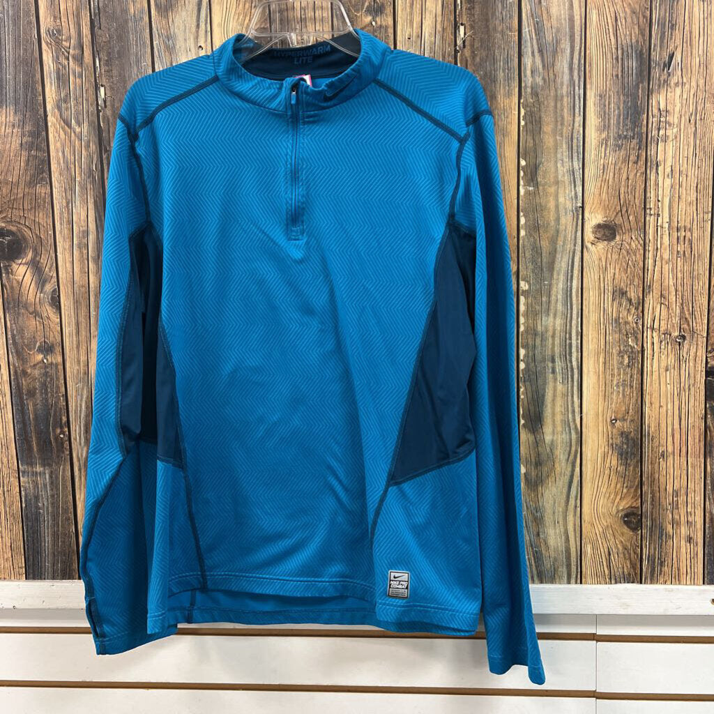 Nike Pro Blue Pullover, Mens XL