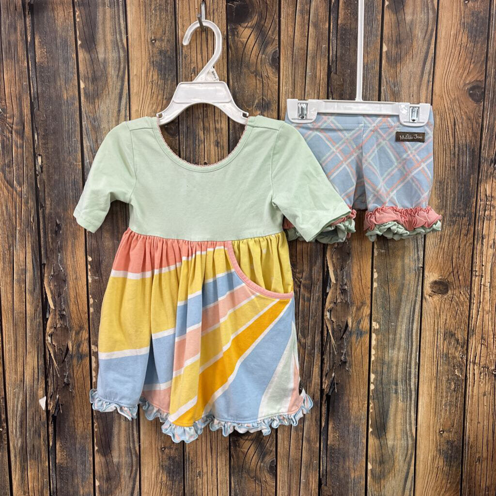 Matilda Jane Striped Outfit, Girls 2