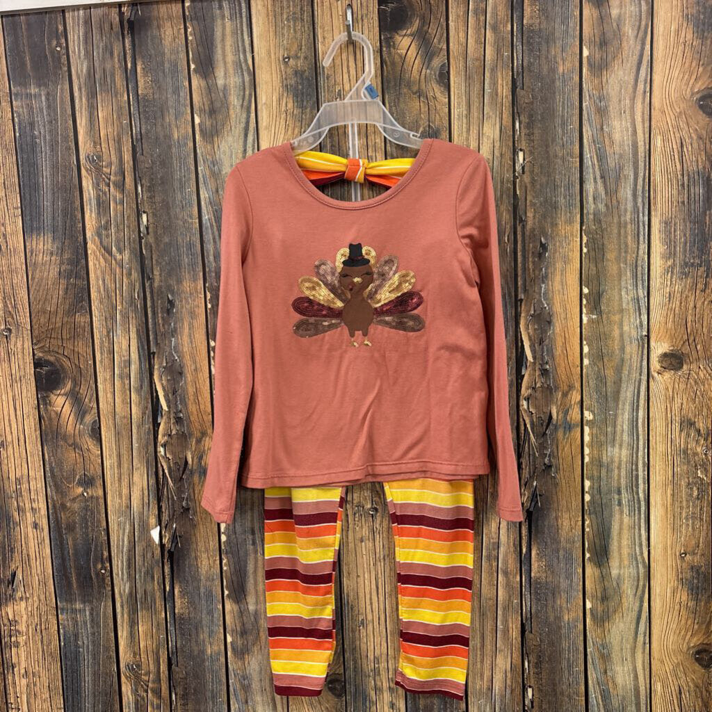 Turkey 2 PC Set, Girls 4