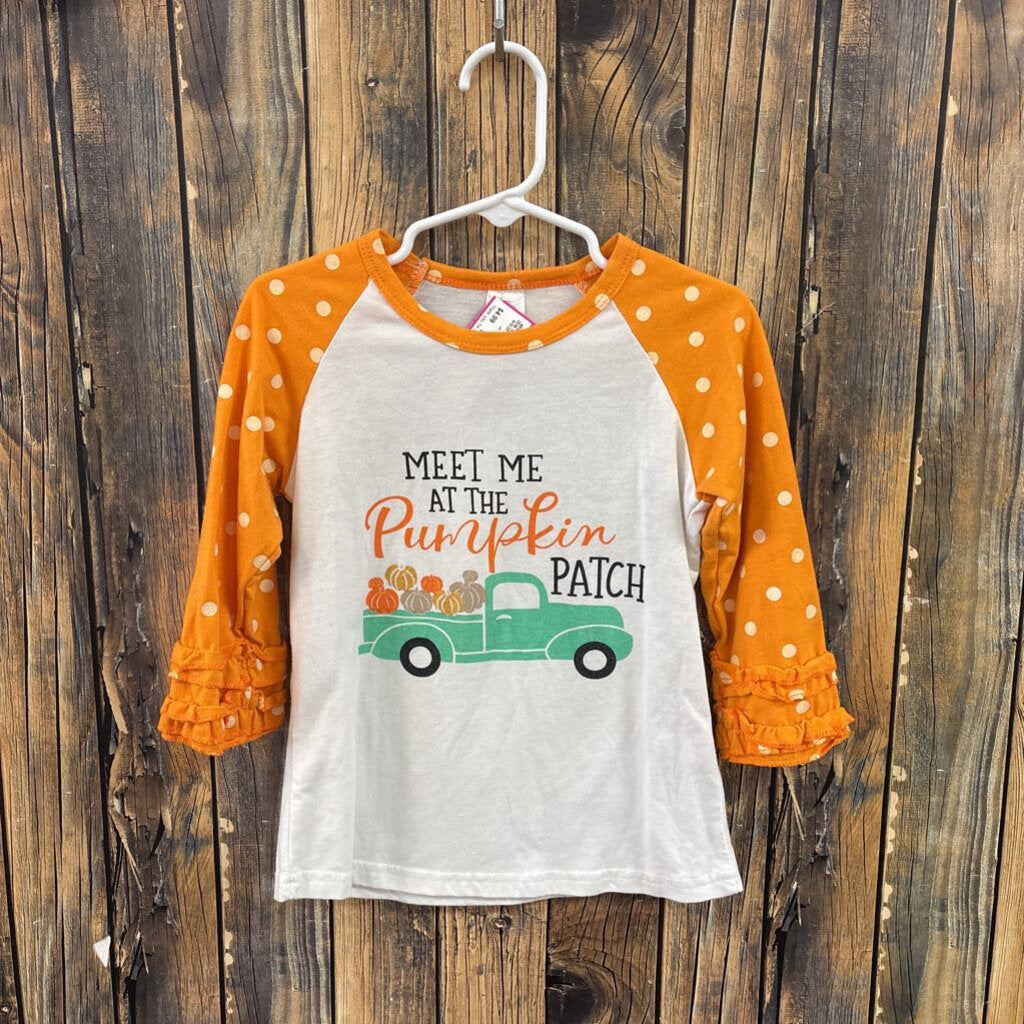 Pumpkin Patch Top, Girls 4
